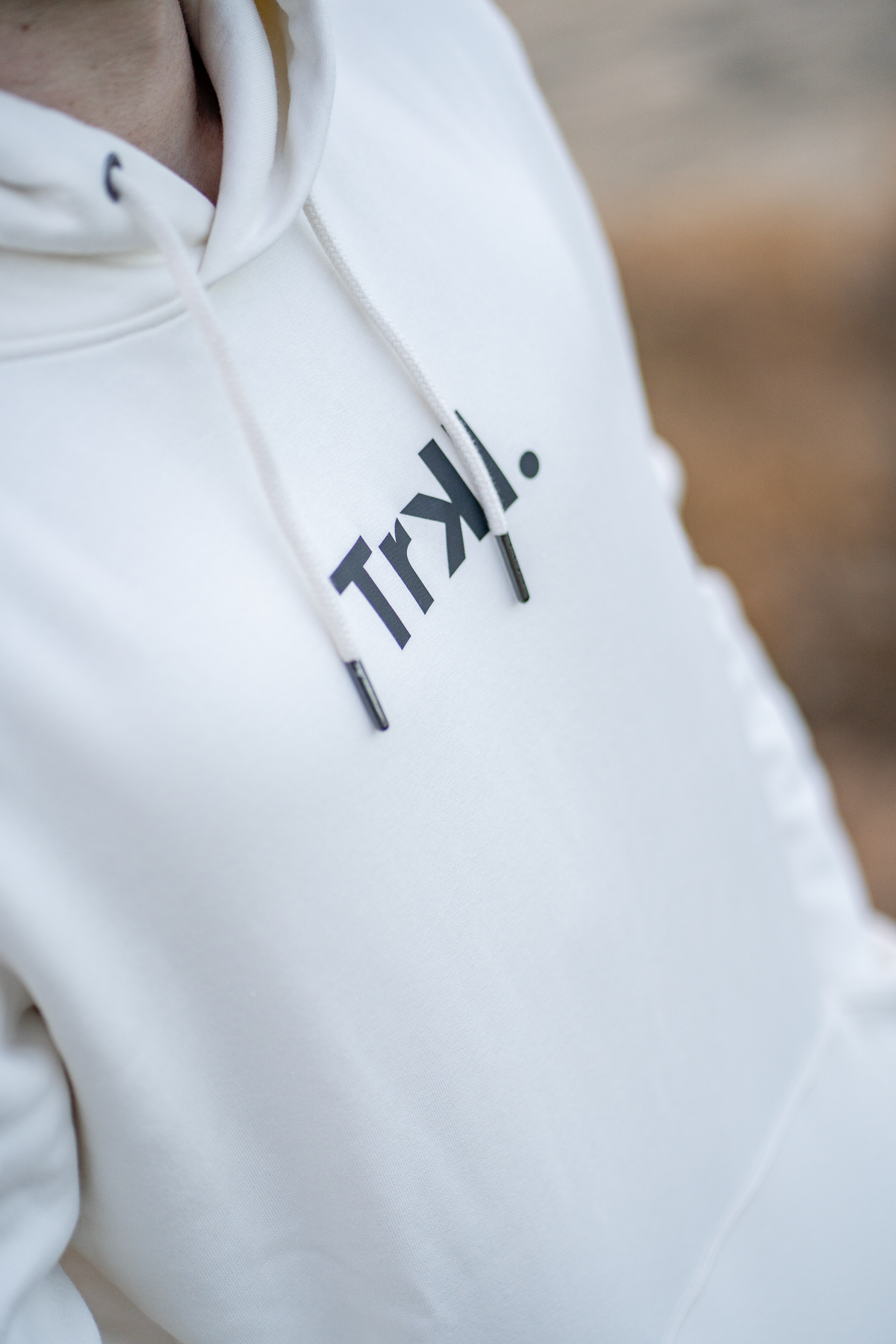 sweat à. capuche coupe droite en coton bio