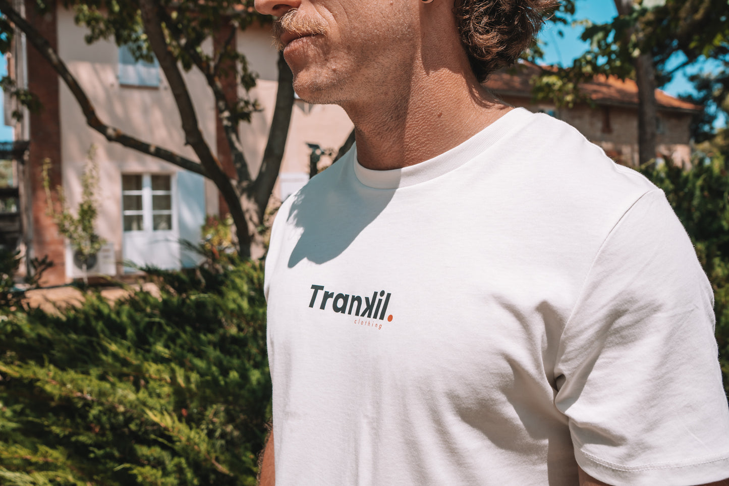 tshirt regular avec logo devant