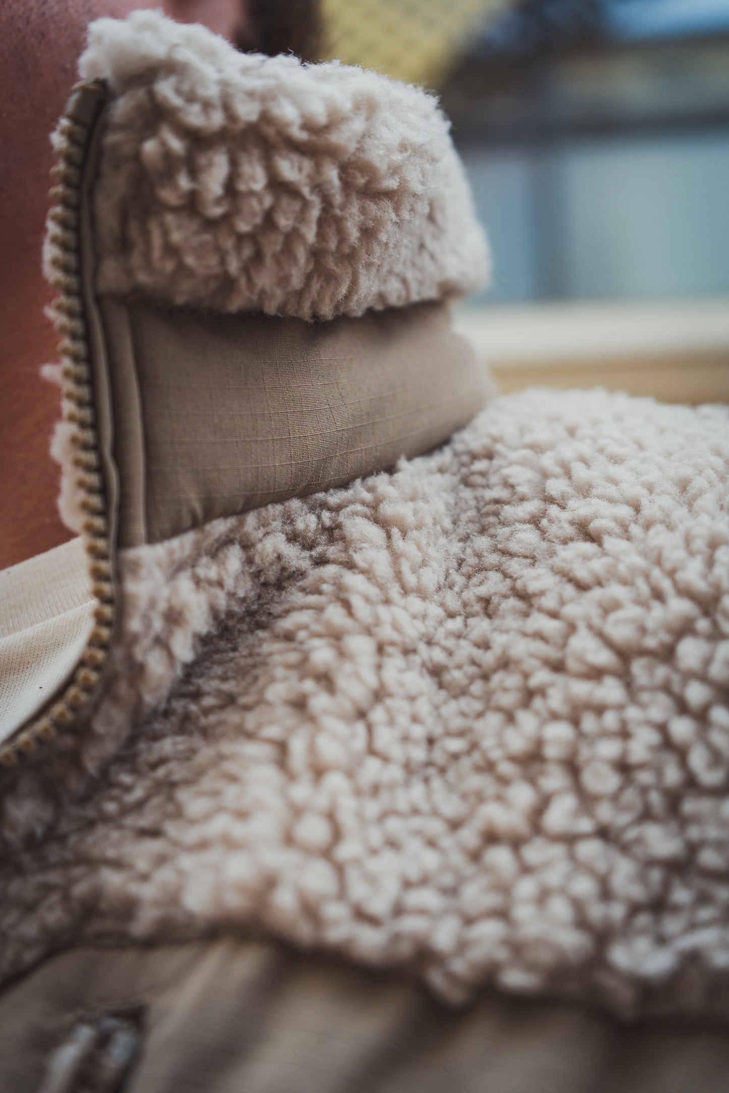 Veste Sherpa Recykled