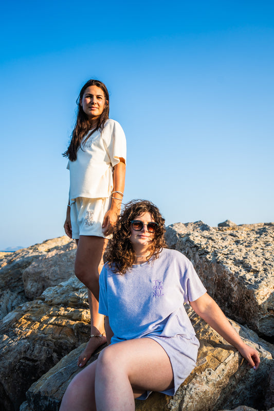 ensemble en matière éponge ecoresponsable pour femmes