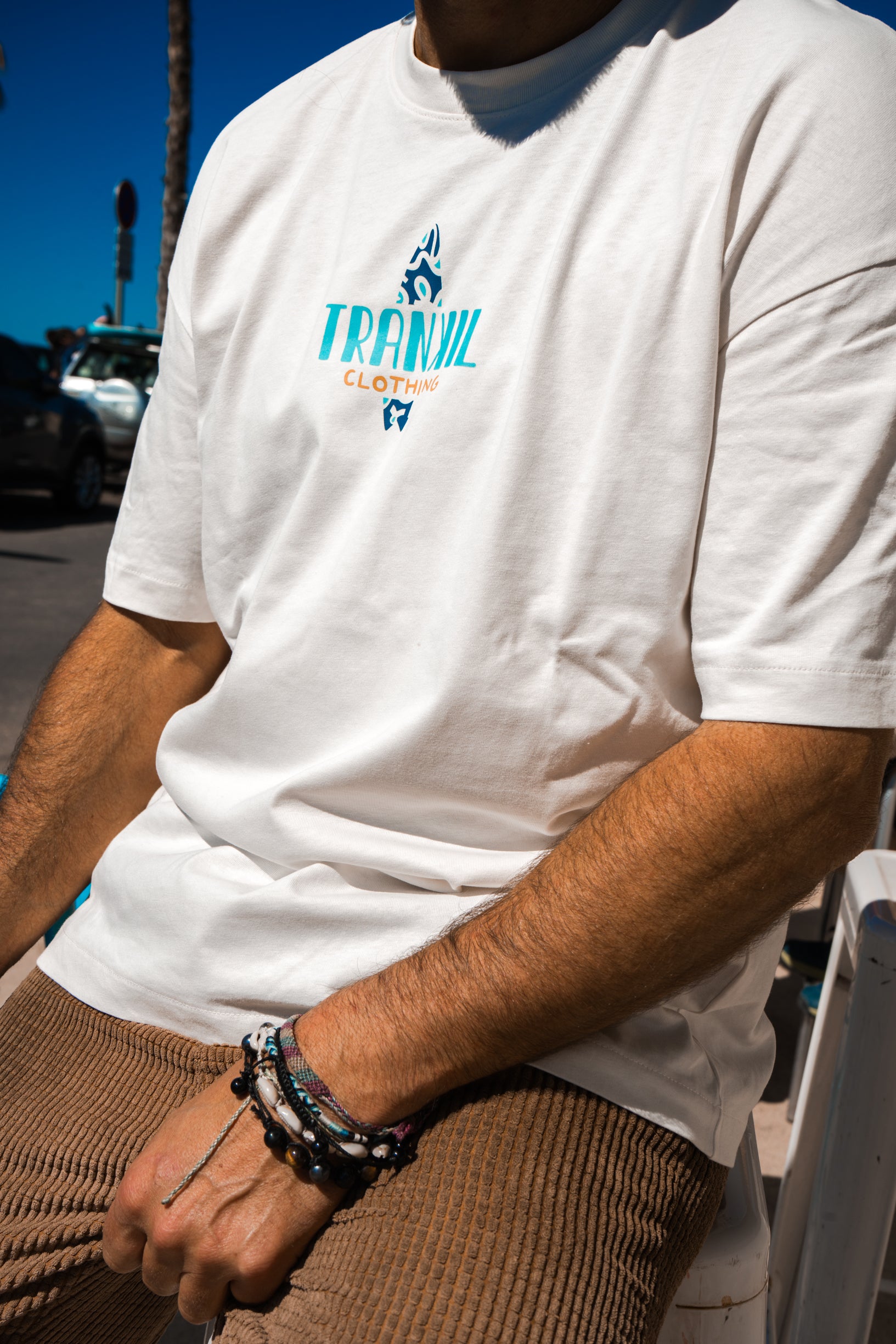 t-shirt coupe large ecoresponsable pour homme
