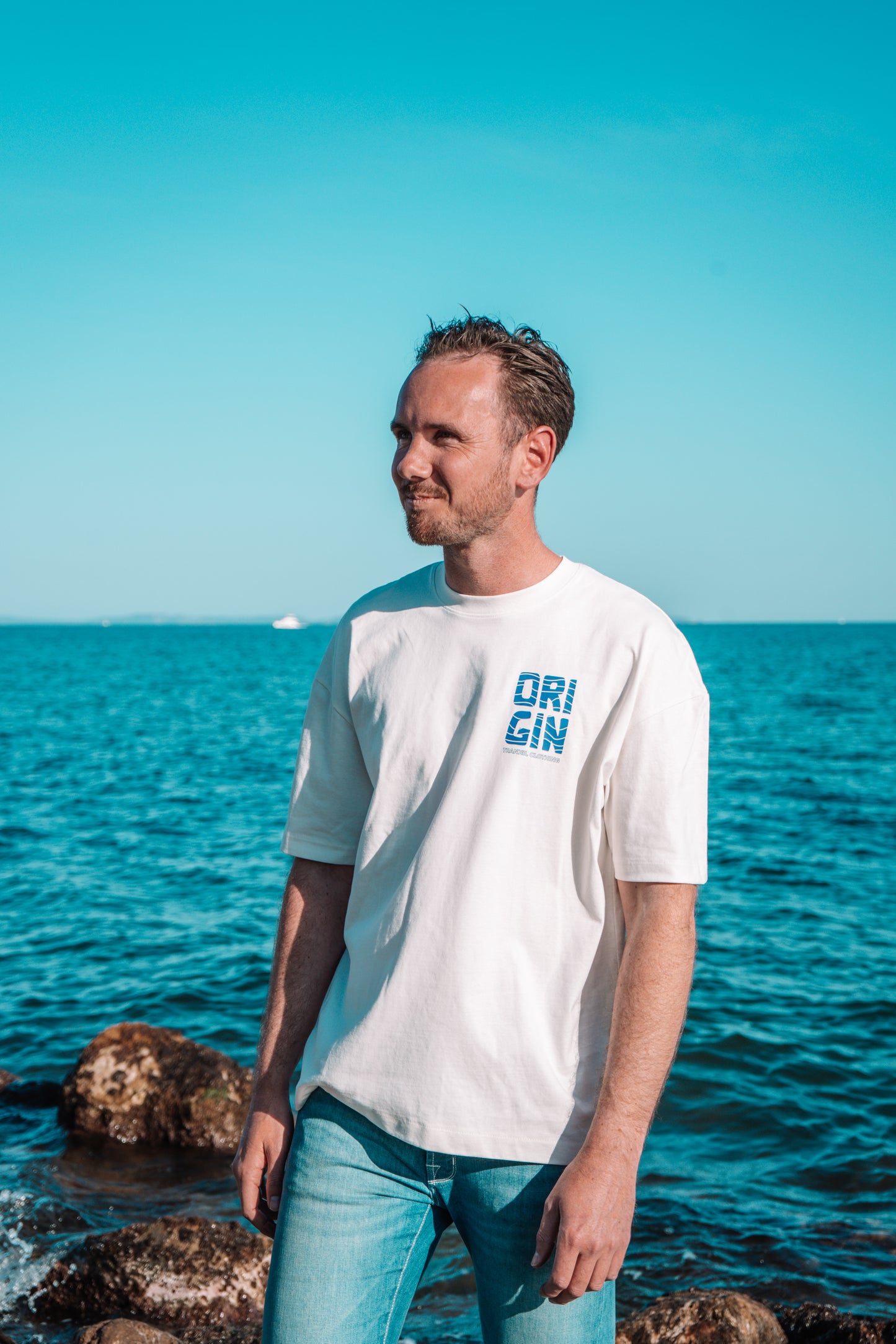 t-shirt coupe oversize pour homme décontracté
