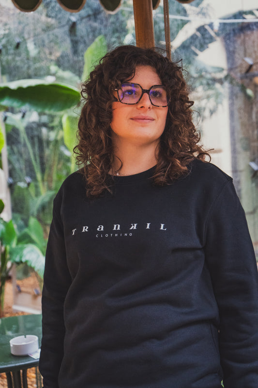 sweat coupe droite unisexe