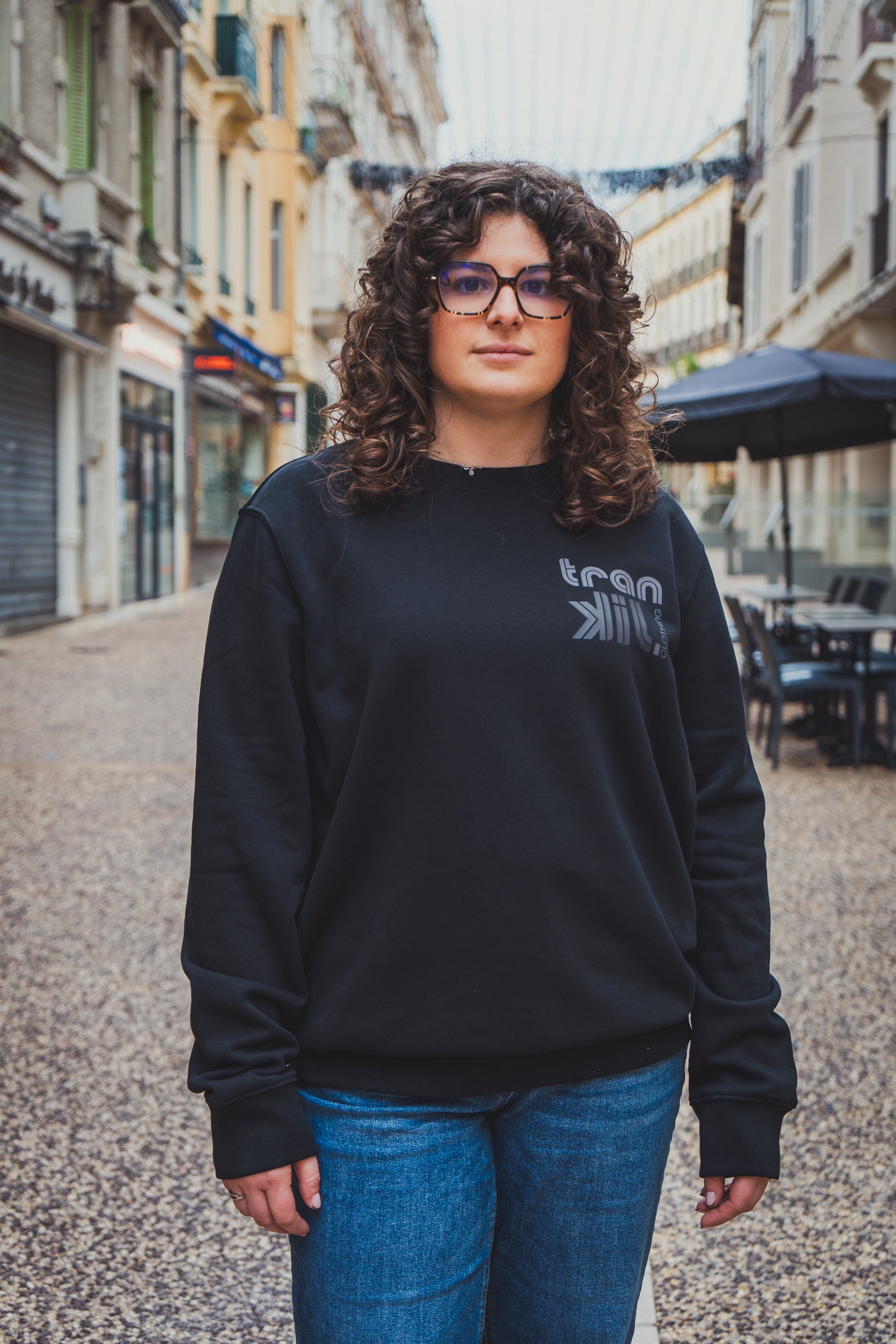 sweat en coton biologique unisexe