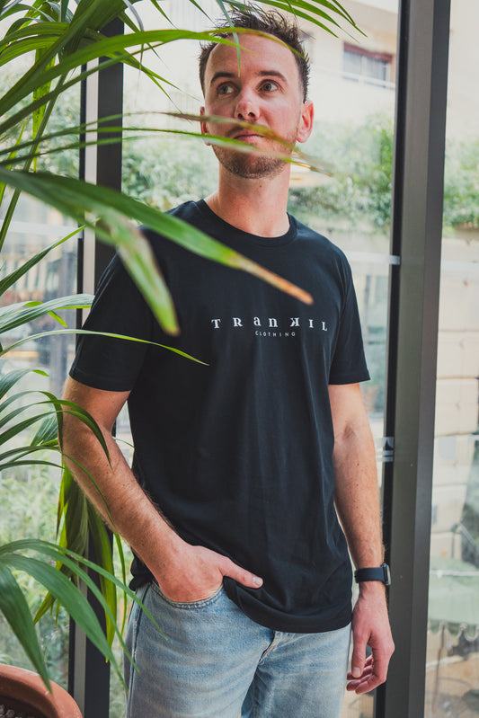 t-shirt coupe droite unisexe pour moment de détente