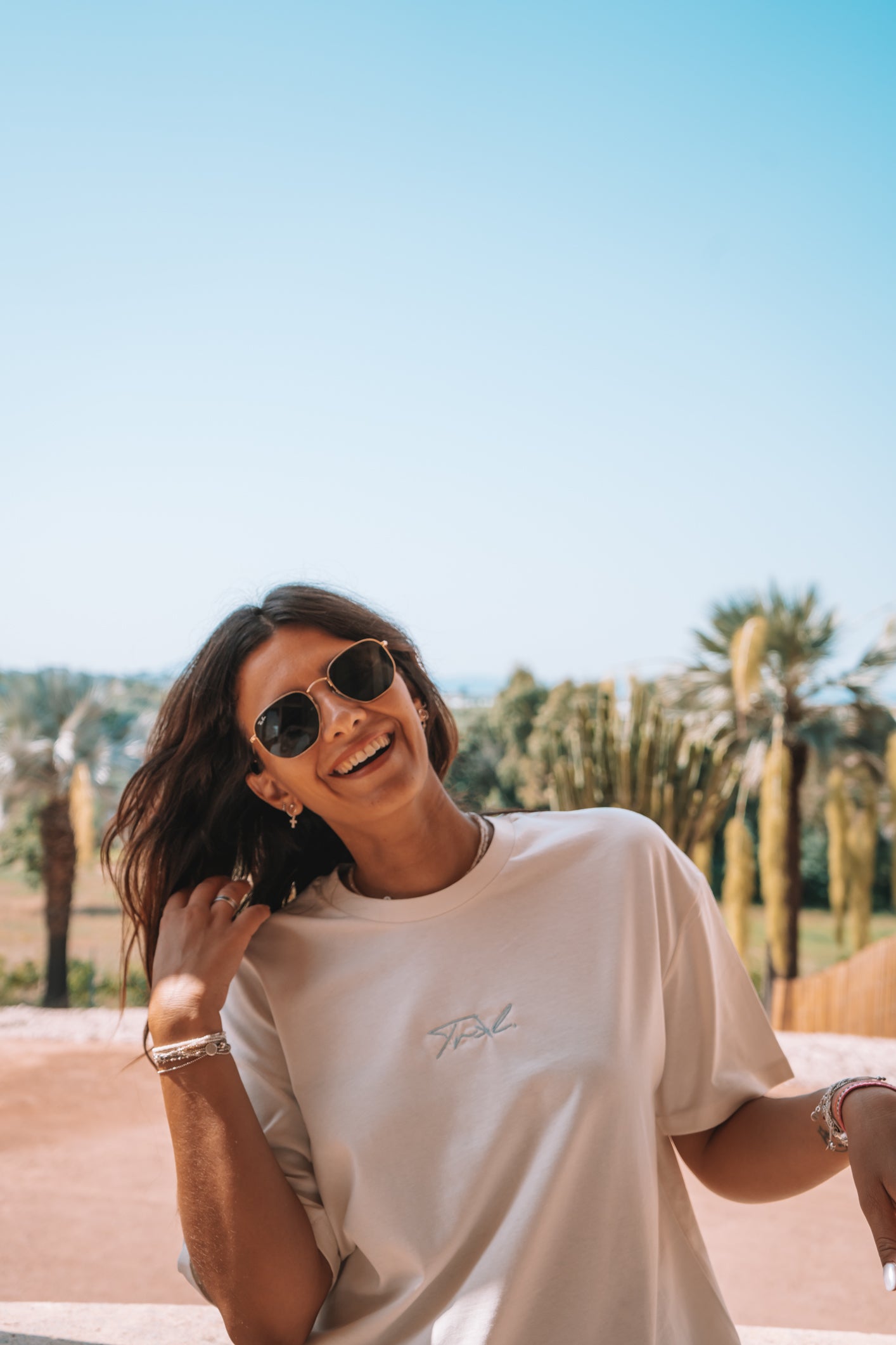 oversize unisexe avec broderie