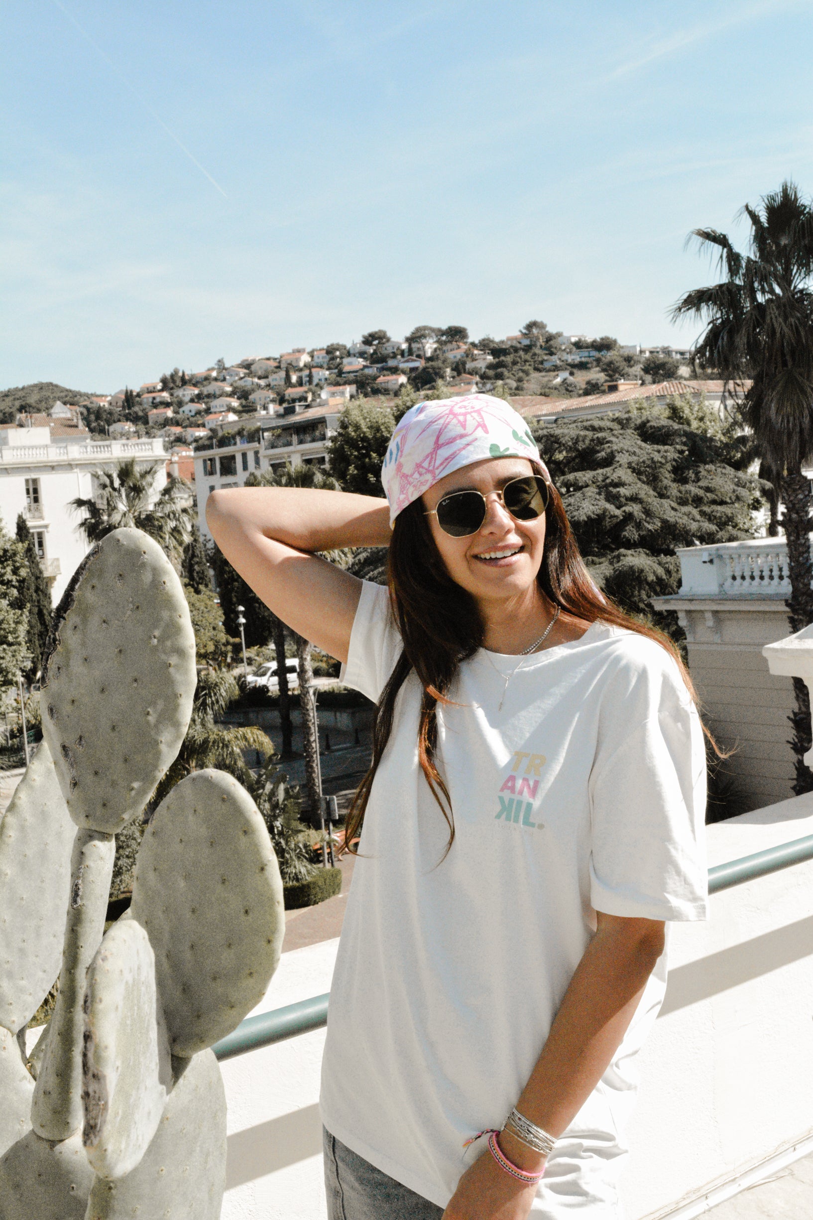 T-shirt coupe regular unisexe avec logo Tranklil imprimé