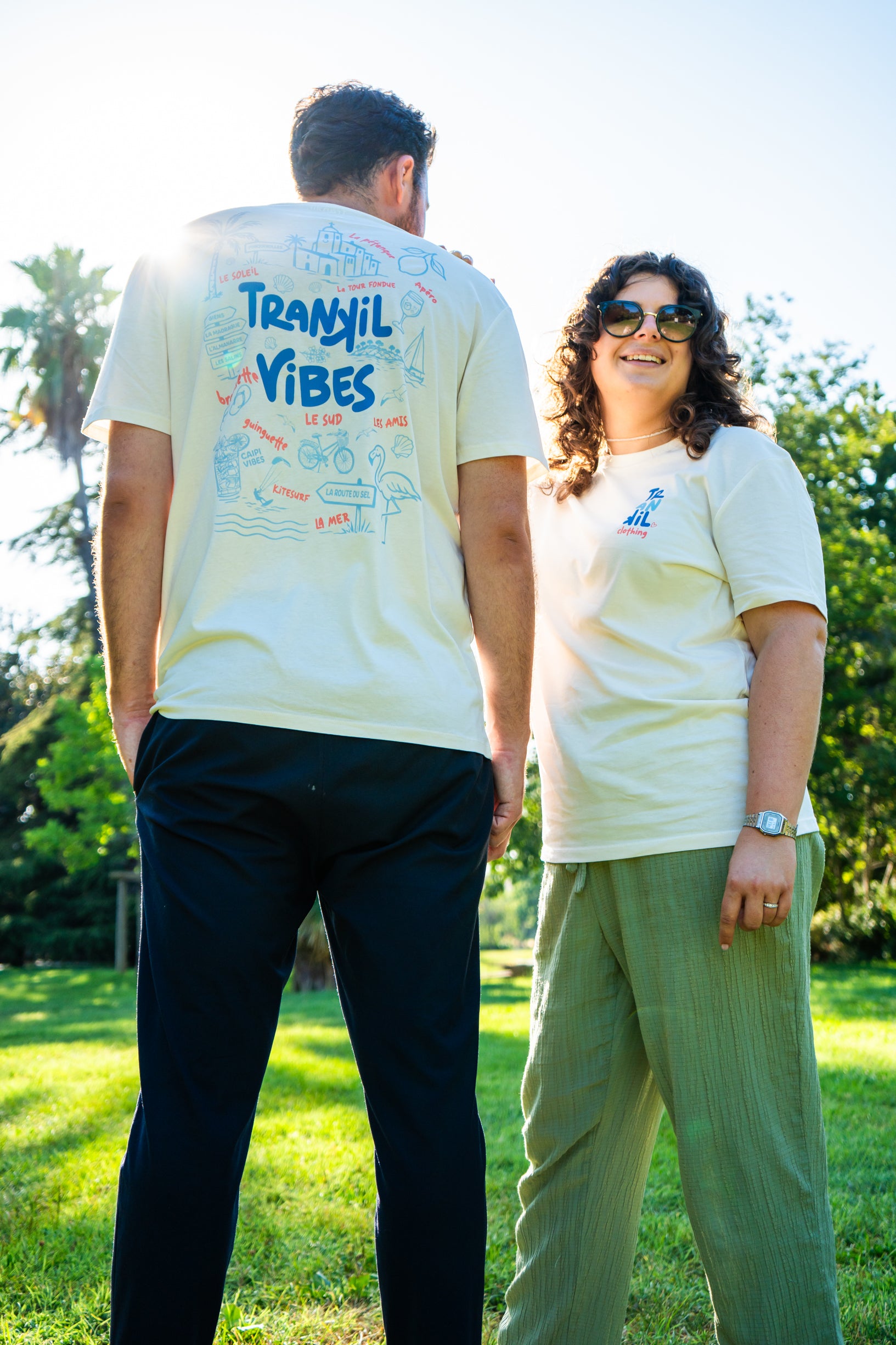 t-shirt regular pour profiter de l'été